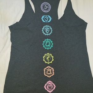 Grizzy Love Conscious Wears chakra racerback tank